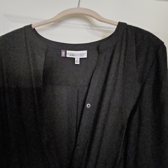 NWT JLO Polynesian Island Black Romper - Picture 3 of 4